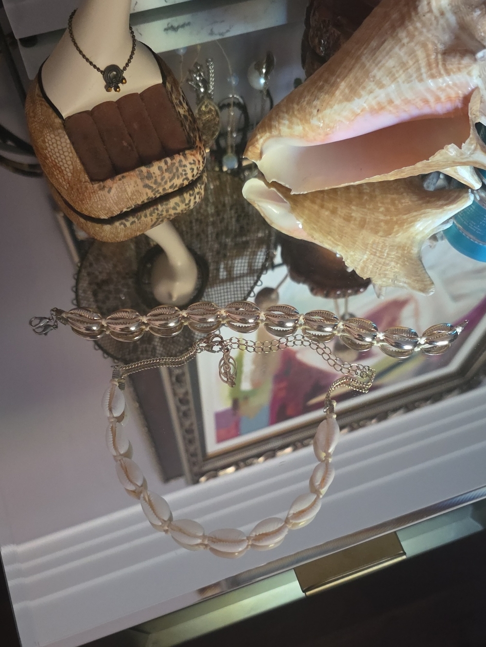Stradivarius Anklet And Chocker Set